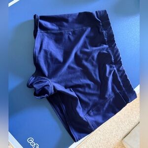 Navy Blue Athletic Shorts - volleyball